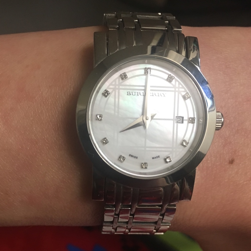 ❌SOLD❌ Burberry Mother of Pearl Watch